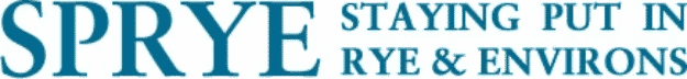 SPRYE (Staying Put In Rye and its Environs) logo